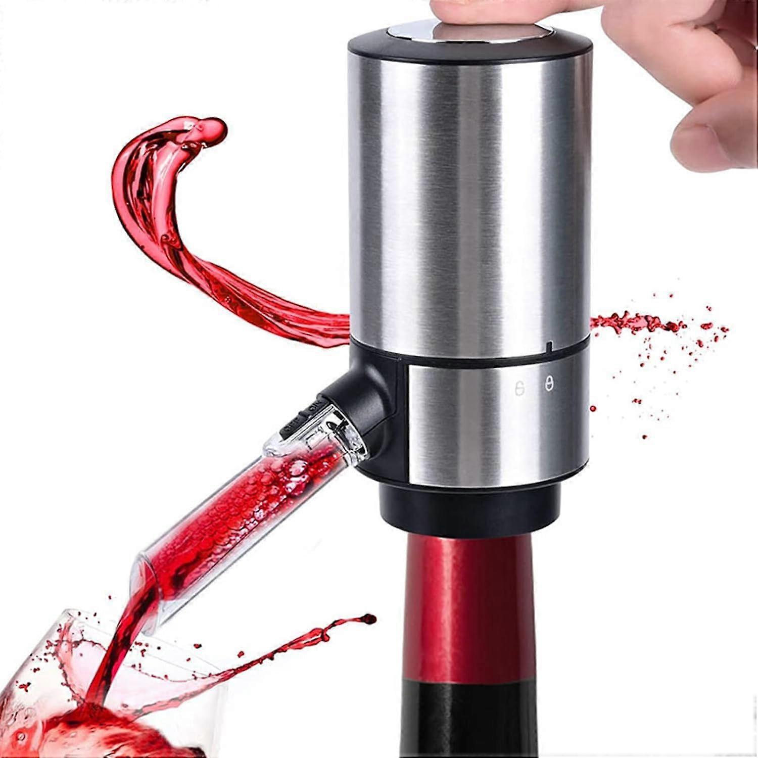 One-Touch Smart Wine Decanter, 1-Piece, Unisex Design For Wine Lovers