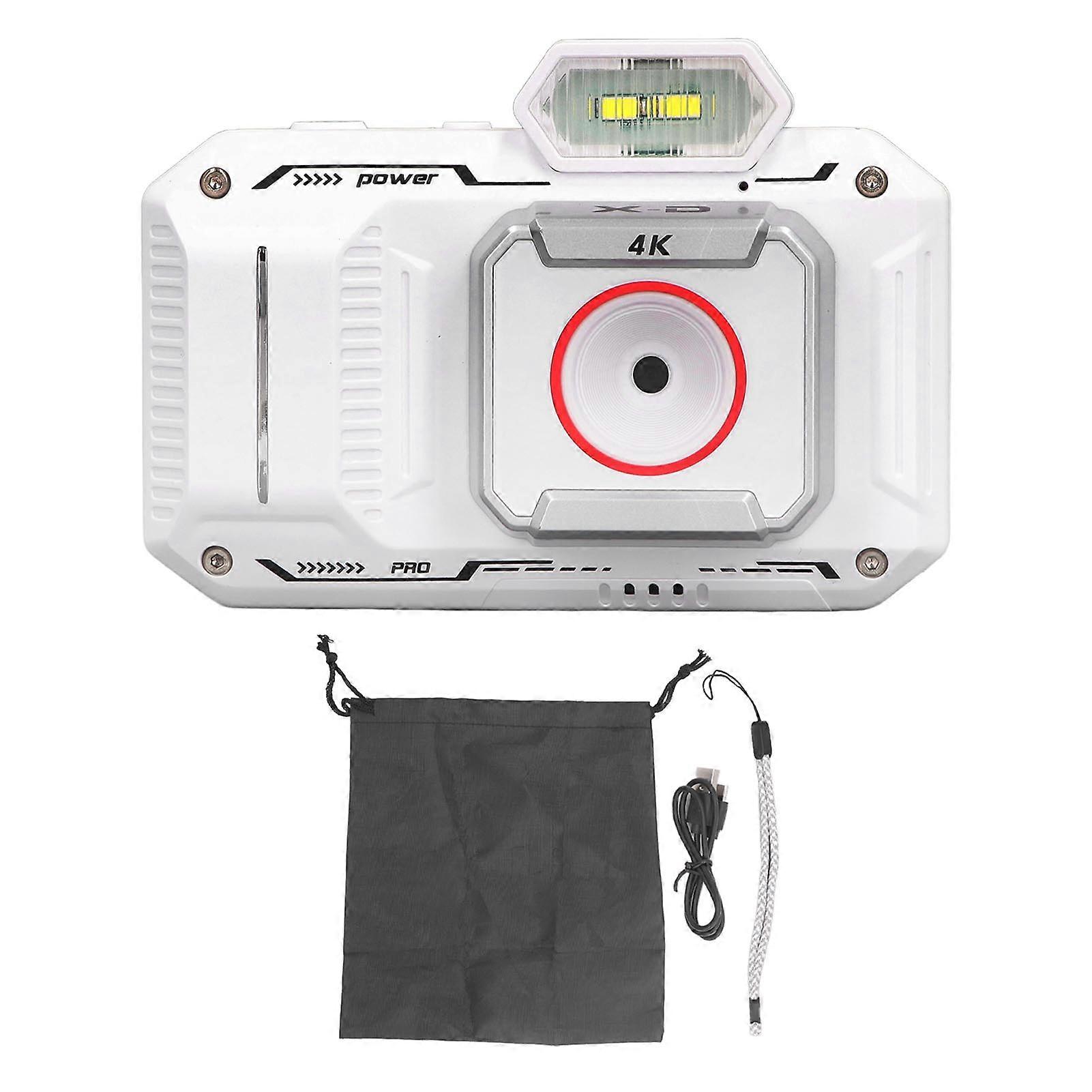 4K HD Digital Camera: 65MP, 18X Zoom, Autofocus, Anti-Shake, Vlogging & Streaming