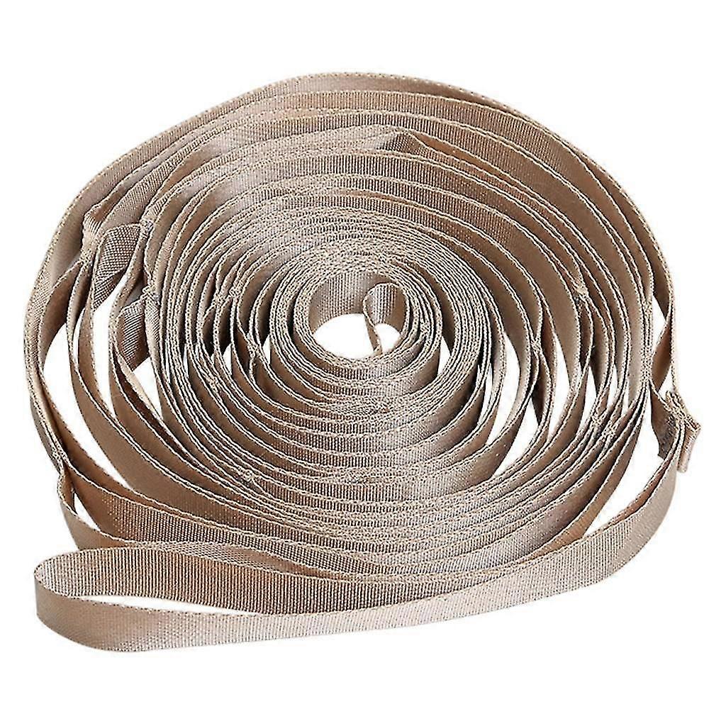 التخييم الحبل حبل المخيم تخزين حزام الملحقات المحمولة رمادي فاتح