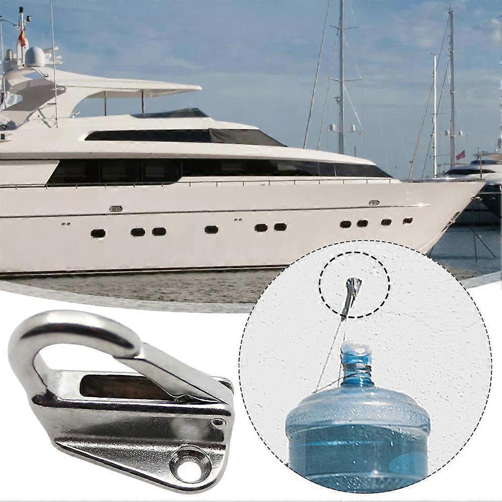 Stainless Steel Hooks Spring Snap Hooks Boat Hardware Hanger Hooks