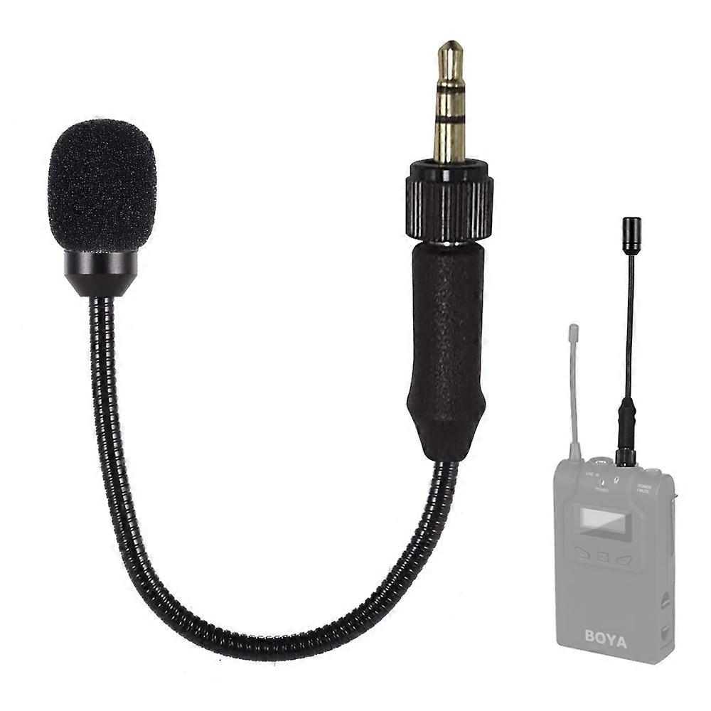 BOYAUM2 3.5mm Locking Type Mini Gooseneck Omnidirectional Flexible Audio Microphone for BOYA