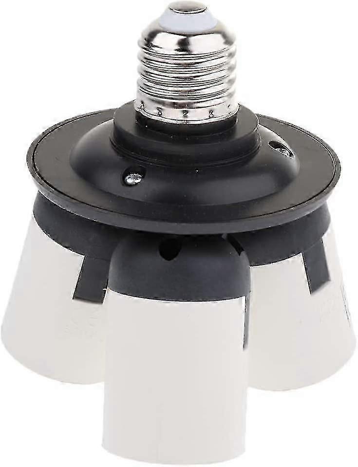 1 to 3 E27 Base Lamp Holder Socket Splitter 4 in 1 Socket Converter