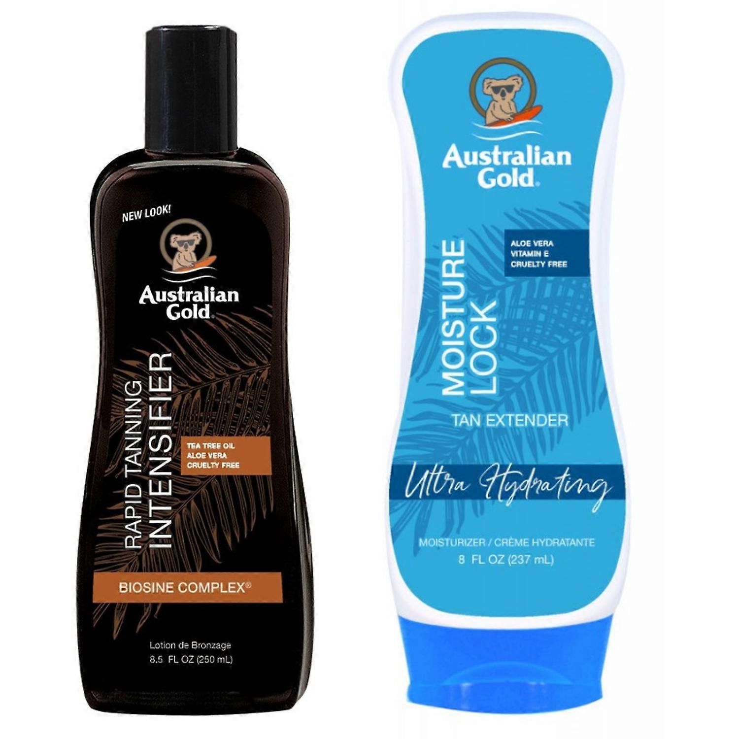 Australian Gold Tanning Intensifier + sunbathing balm