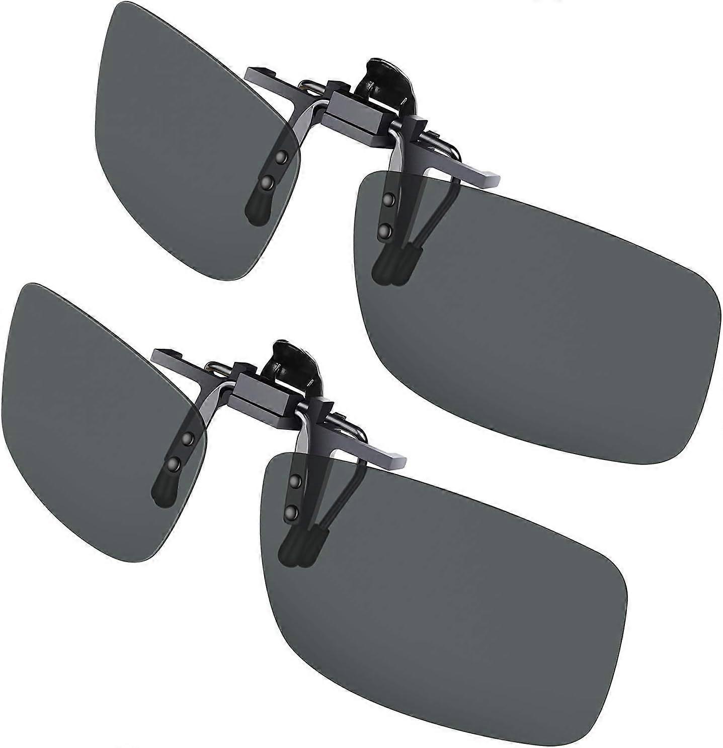 Clip On Zonnebril, [2-Pack] Heren/Dames