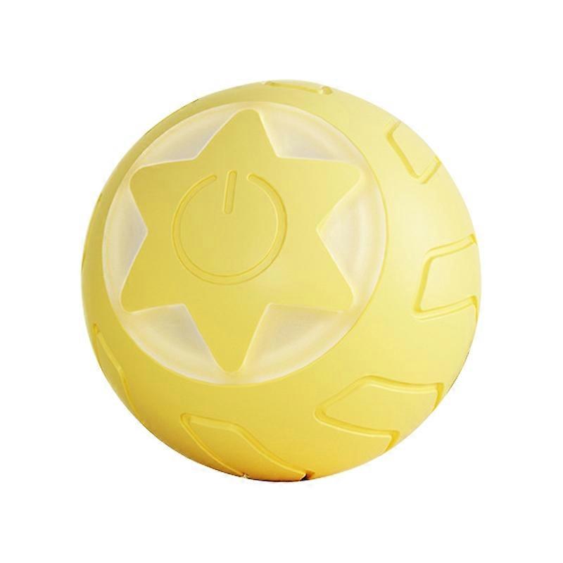AIWO Pet Smart Rolling Ball Cat Teaser Bite Resistant Dog Interactive Training Toy