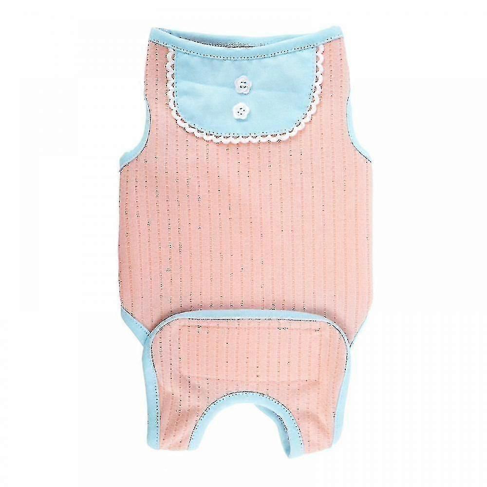 بدلة استرداد للكلاب القطط بعد الجراحة ، ضمادات جروح البطن للكلاب ، بدلة جراحية مضادة لعق الحيوانات الأليفة ، بديل E-طوق ومخروط (ظهر 12 بوصة)