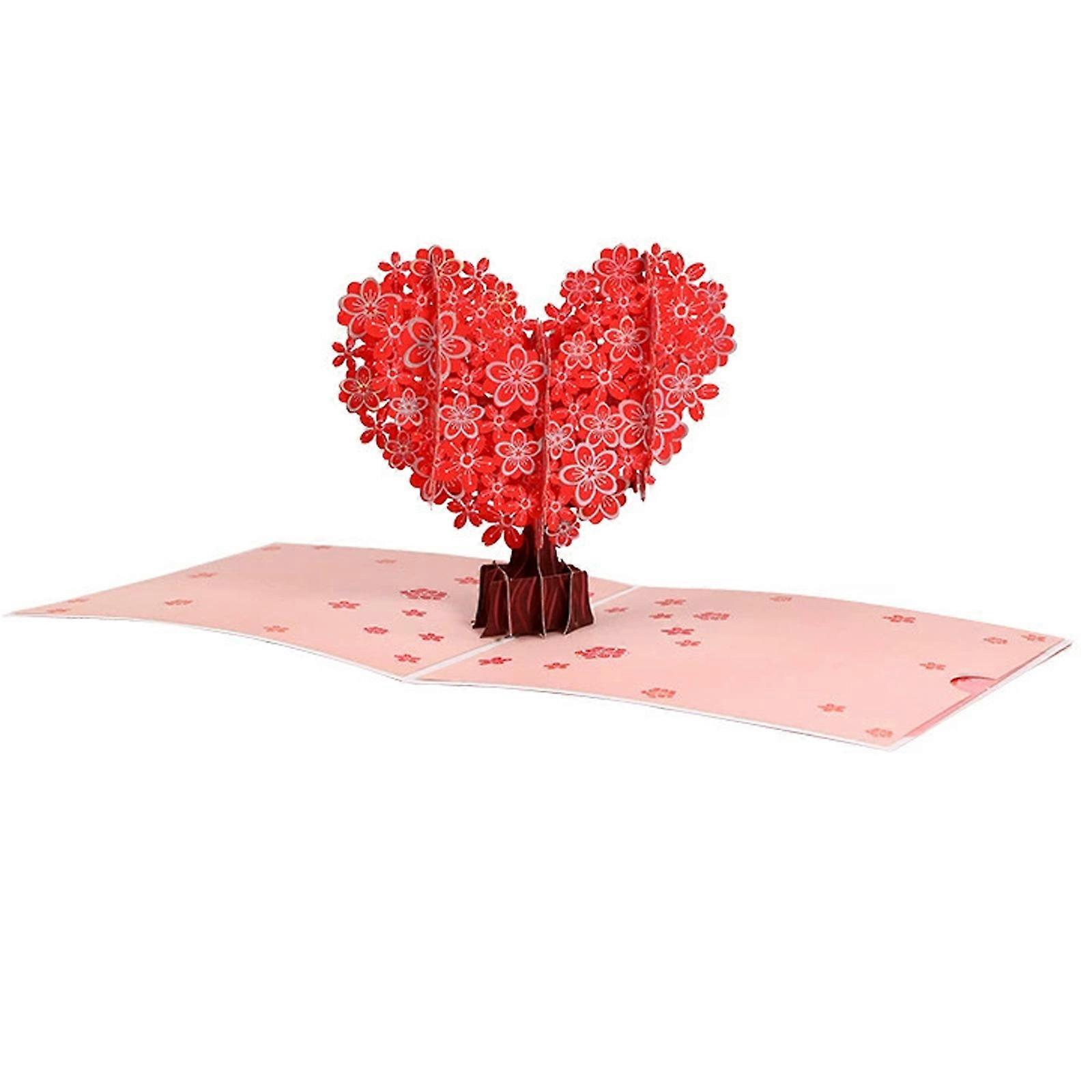 Romantic Versatile Handmade 3D Pop-Up Card