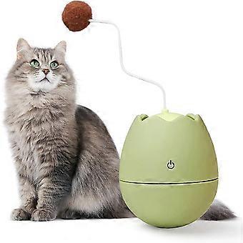 Balle pour chat - Jouet interactif pour chat avec bâton électronique automatique