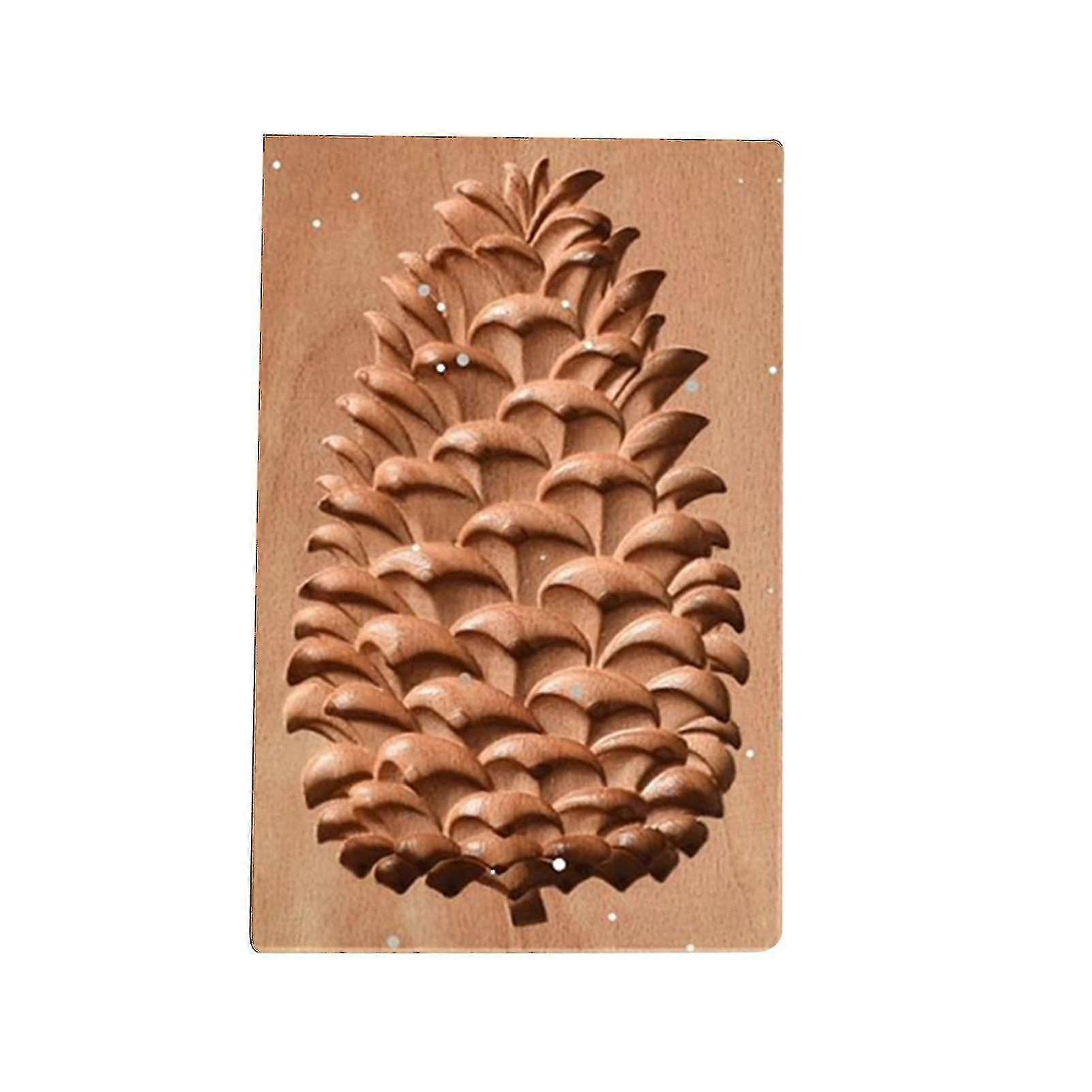 Practical DIY Biscuit Carving Molds for Pinecone Kitchen Baking