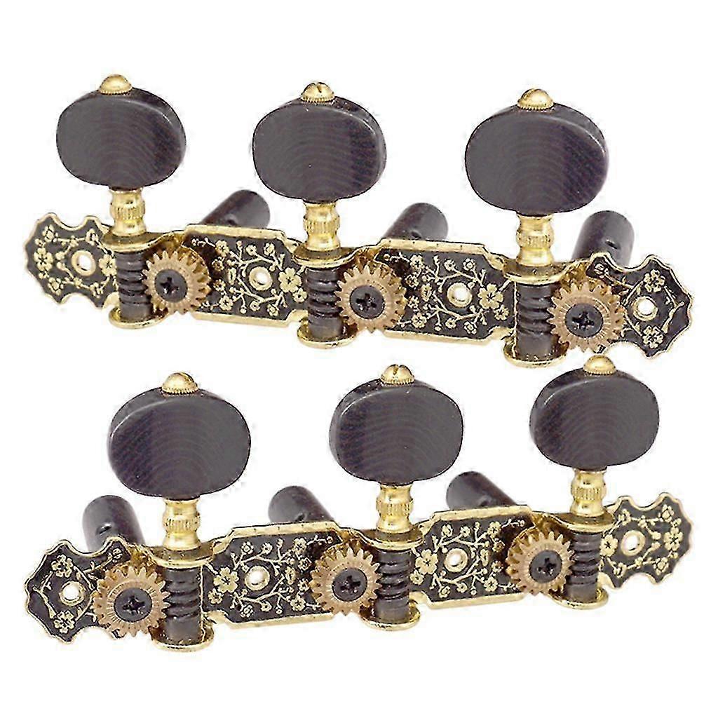 2pcs Acoustic Classical Guitar Strings Tuning Pegs Keys Machine Heads Tuners