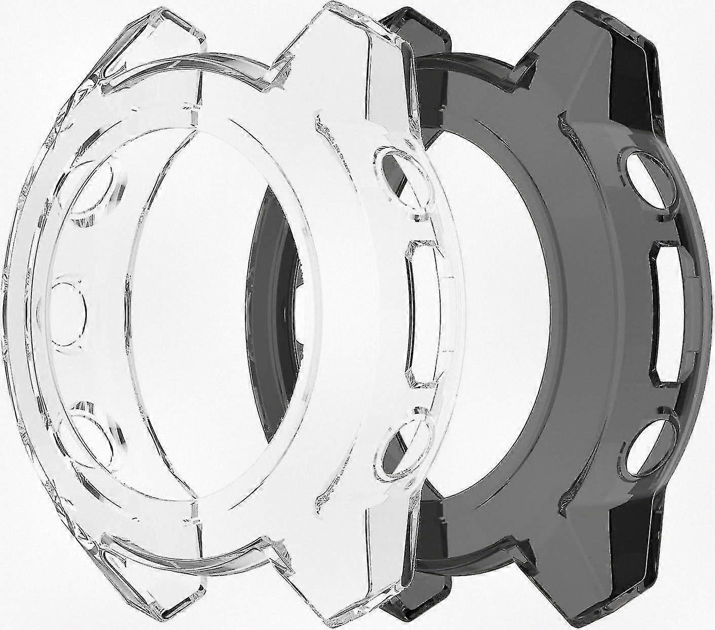 Shockproof Cover for Garmin Descent G1 Smartwatch with Screen Protector - 3 Pack Durable Bumper Case