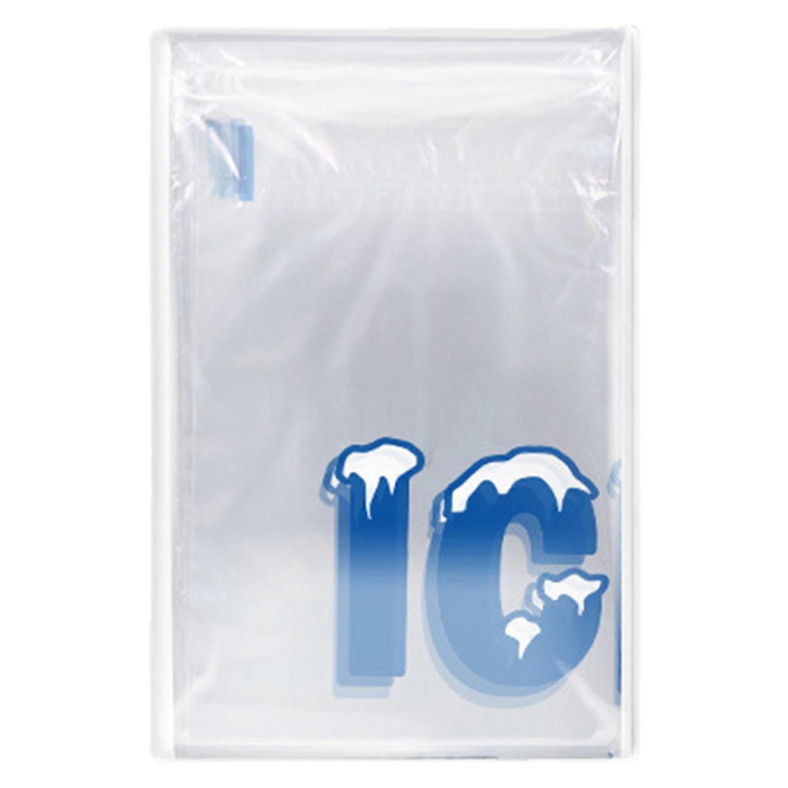 Isposer 8 Lb 10lb 20 Lb Med 10Count isposer til ismaskine Heavy Duty Cube Poser Bærbar opbevaring og fryser