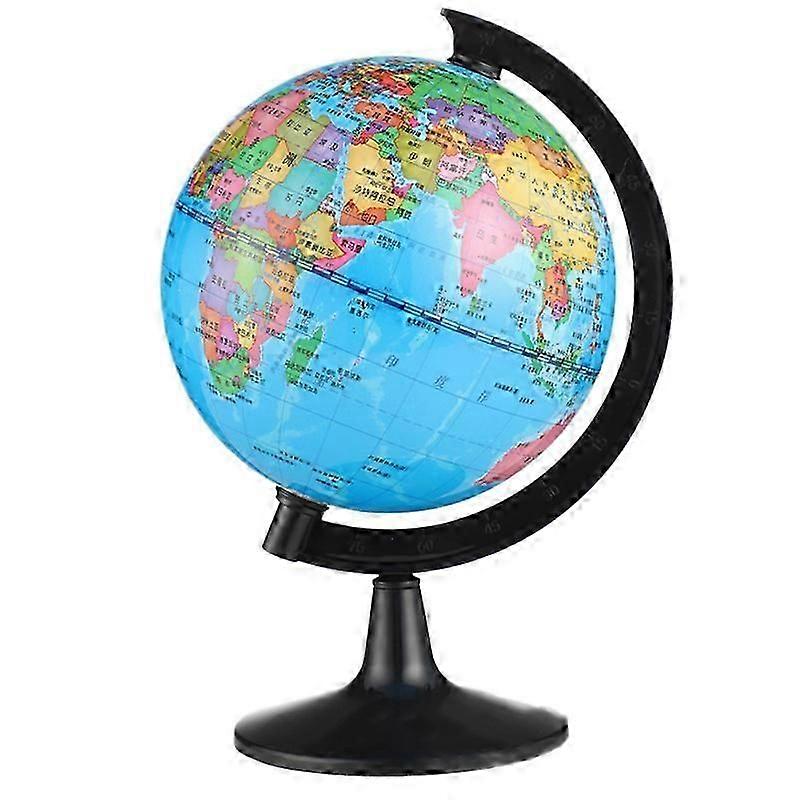 「スモールワールドグローブポータブル回転グローブは、地理の学習や子供部屋の装飾に適しています、10.6CM」
