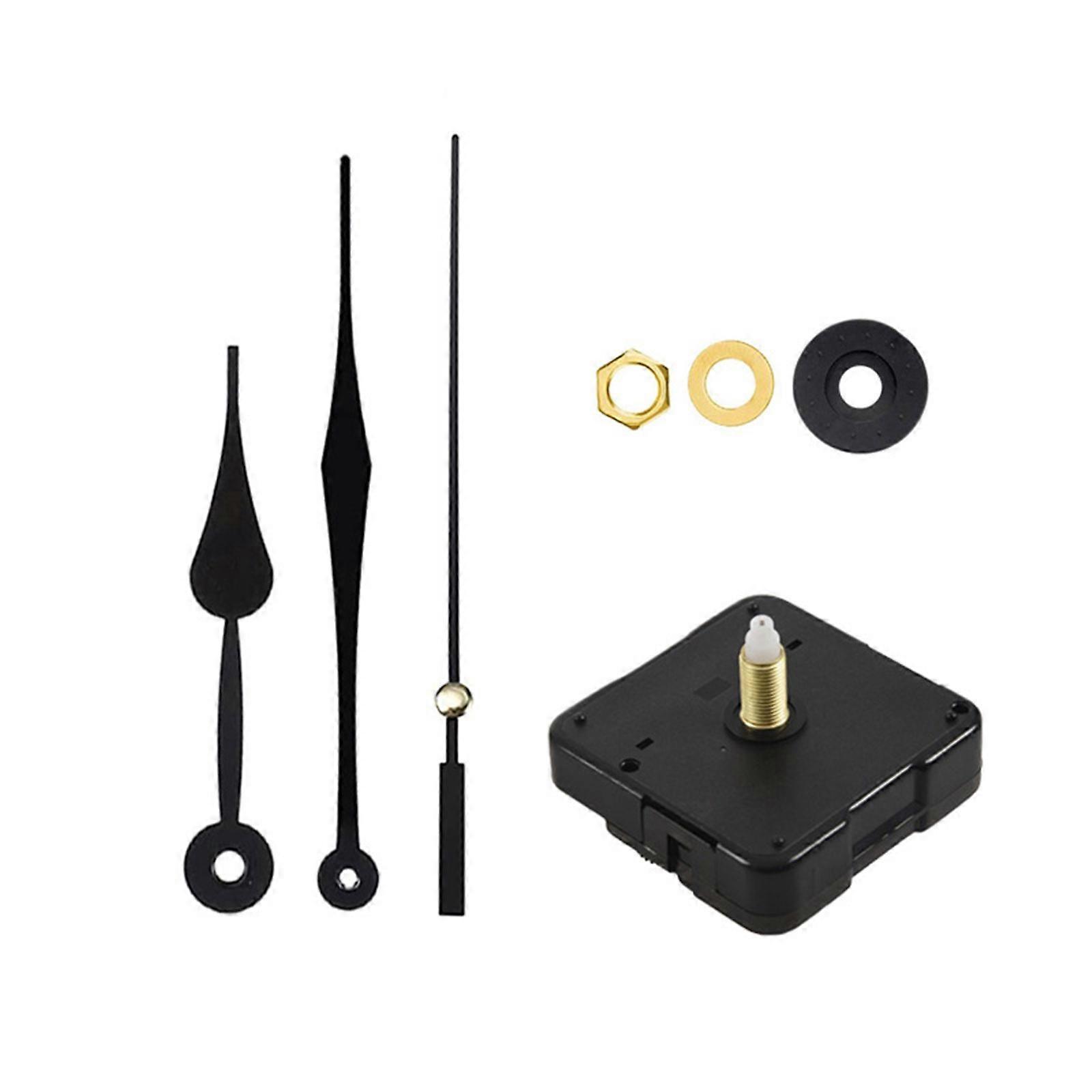 DIY Silent Time Clock Movement Accessory Wall Repair Tool Part Household Tool Supplies for Beginners Starter DIY Craft Multicolor