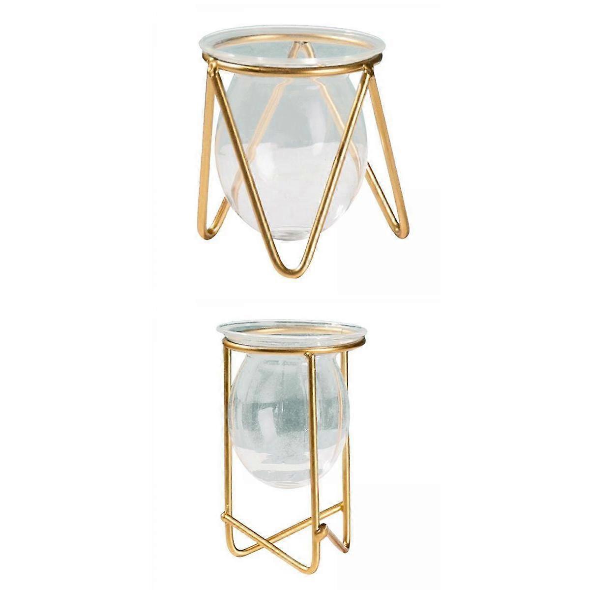 2x Vase Bonsai Flower Pot Frame