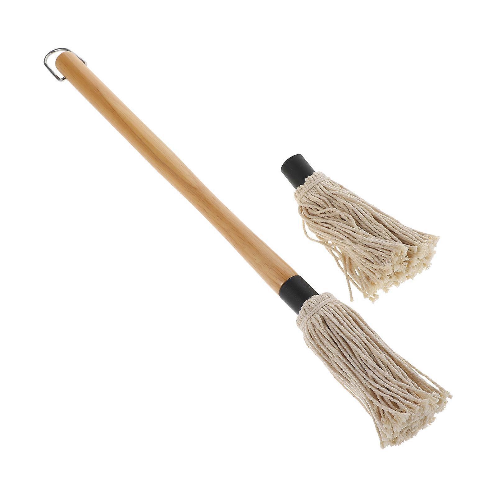 Bbq Oil Brush Set Basting Mop For Grilling, Baking & Marinating Easy To Use With Hanging Hook For Storage