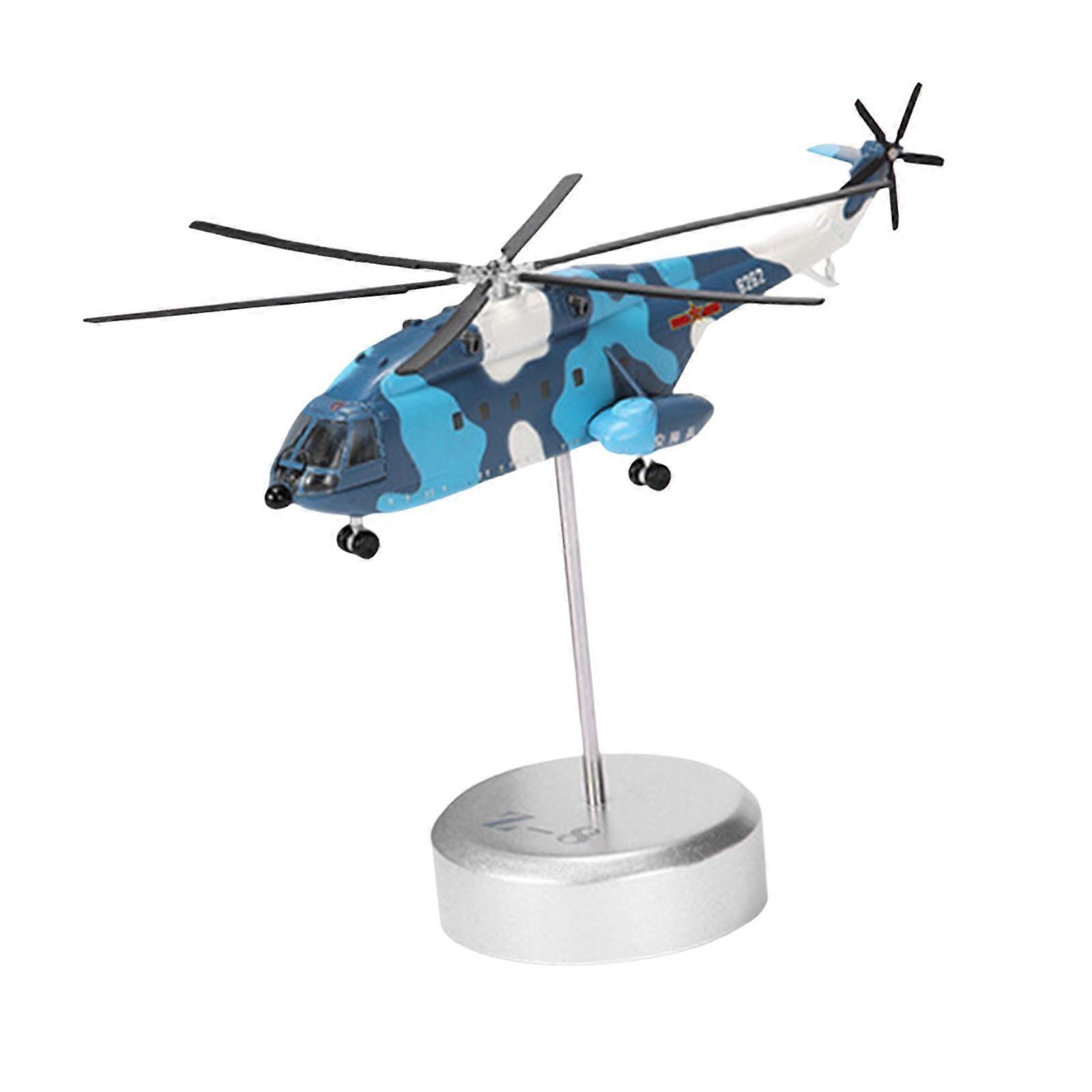 1/144 Aircraft Display Model Helicopter Collection for Shelf Table Souvenirs
