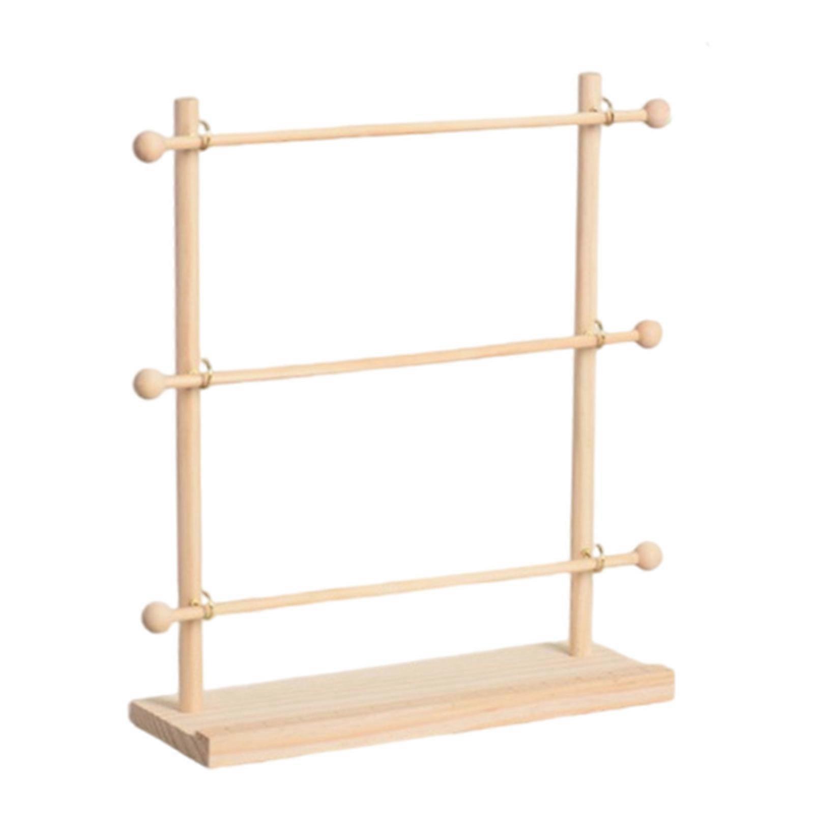 Organizzatori di stoccaggio del nastro Dispenser di filato Porta filo 3 livelli Portabobina Organizzatori Accessori per maglieria per uncinetto