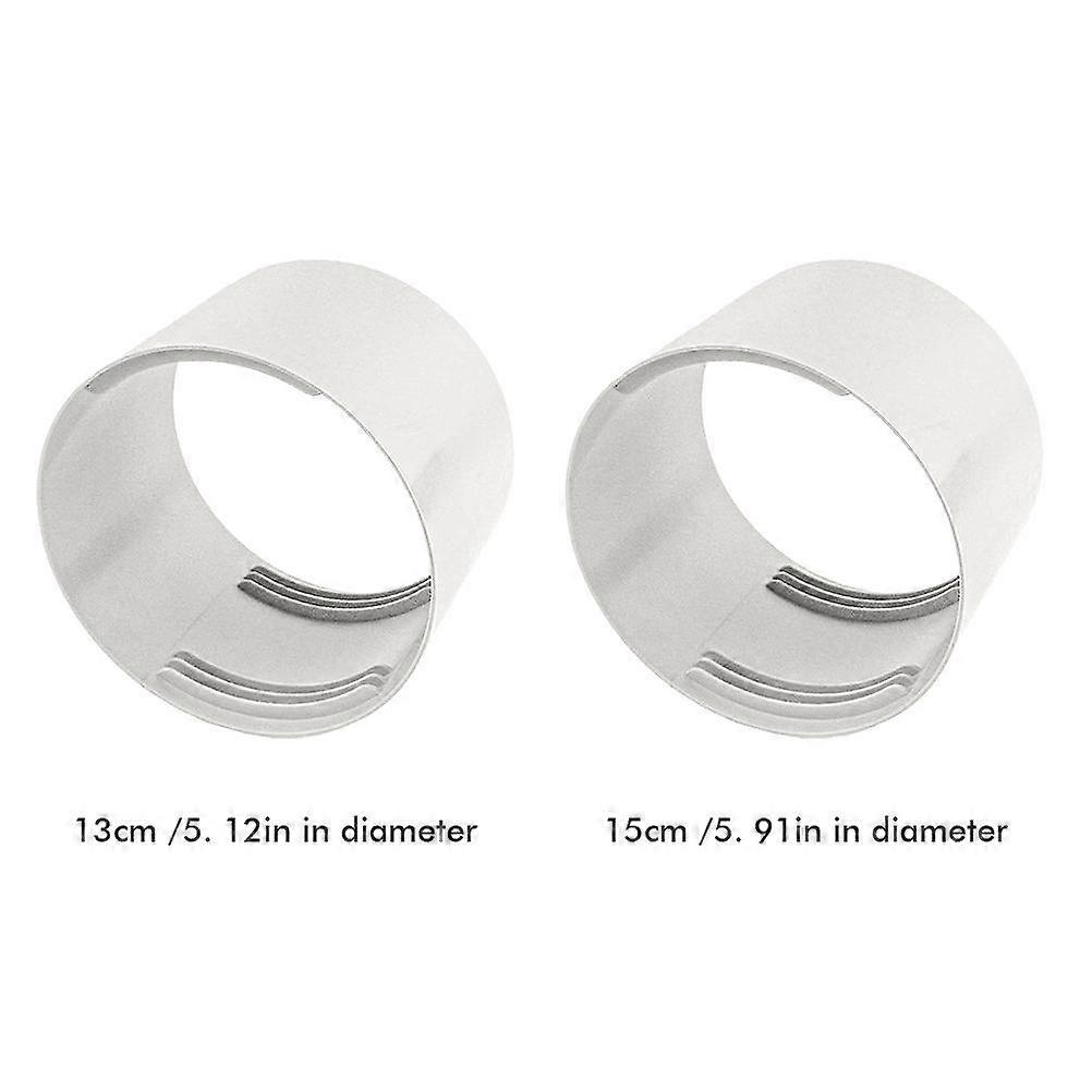 Exhaust Hose Adapter, 150 mm PVC Air Conditioning Wing Pipe Interface Air Conditioning Exhaust Hose Air Conditioning Extension Flexible Hose Blood Hos