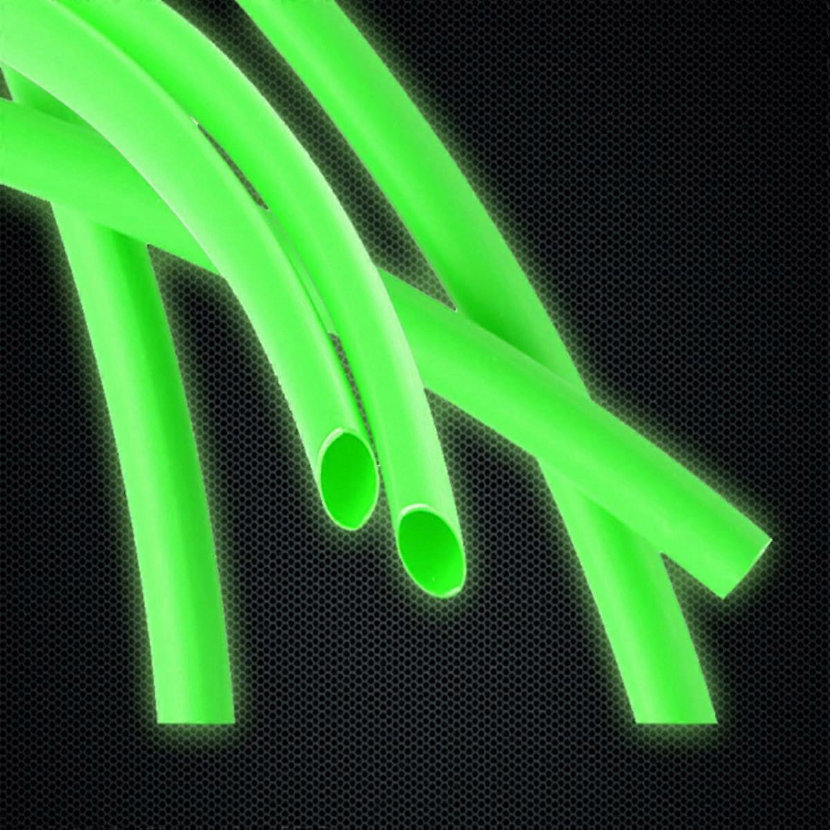 Fluorescent Heat Shrink Tube High Shrink Rate Lighted Shrink Tube for Fishing Hooks Green 4.8mm Green 4.8 mm