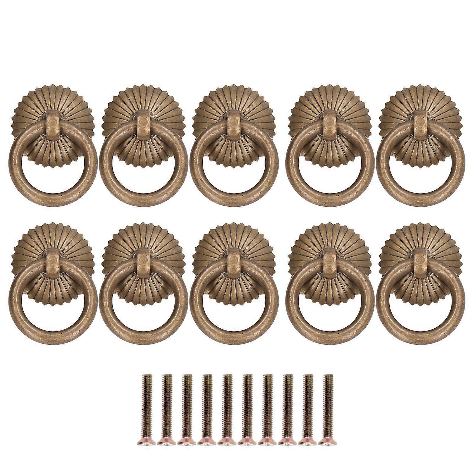 2025 Latest Model  10Pcs Drawer Handles Premium Brass Durable Rustproof