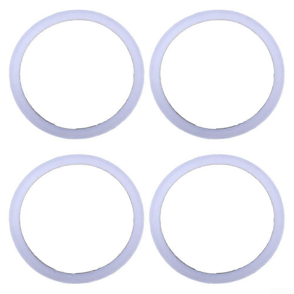 Sealing replacement solution made of silicone material for durability and performance, set with four rings (original color)