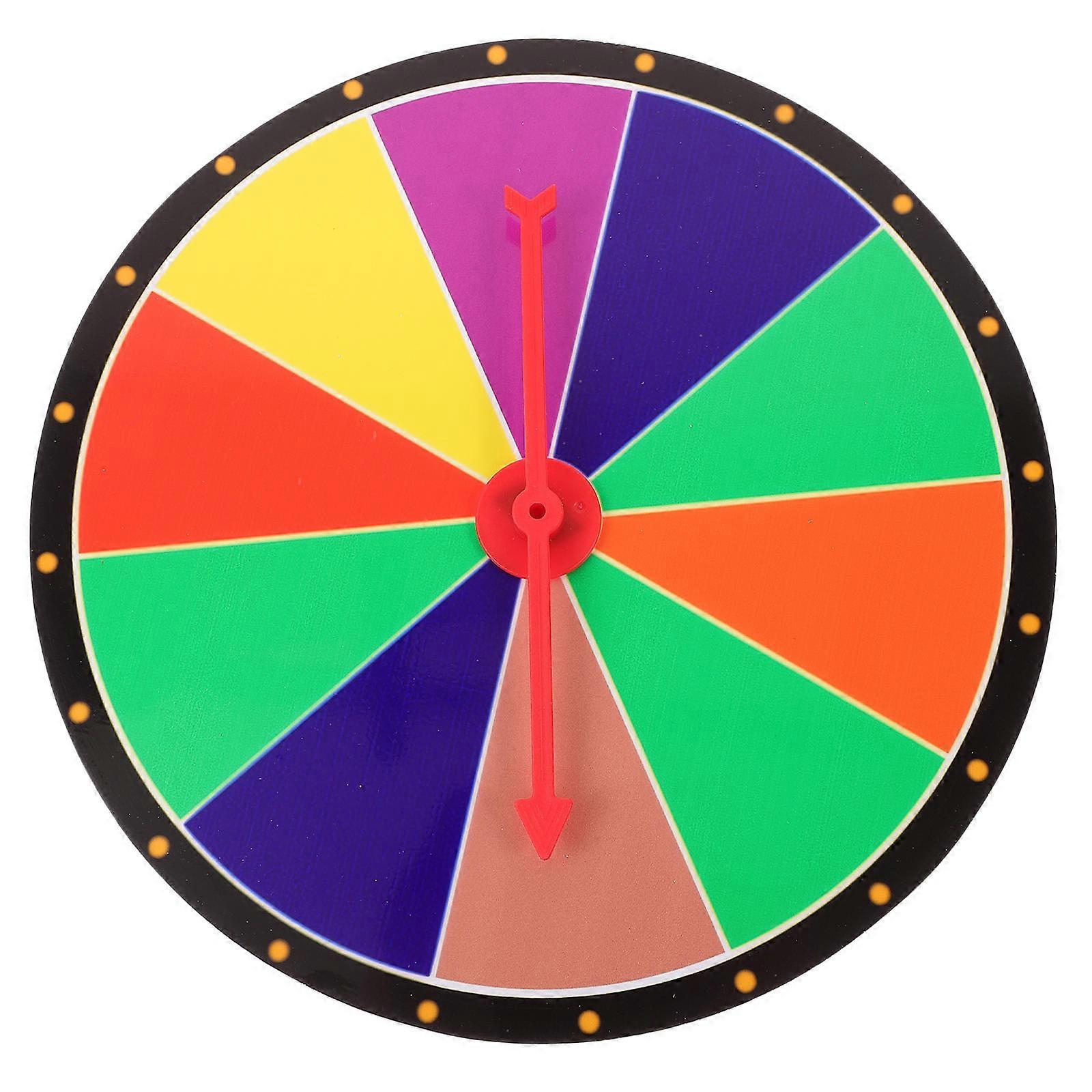 Interactive DIY Prize Wheel Game Turntable for Parties, Education, and Carnival Fun – Spinning Raffle Game Wheel for Celebrations, Trade Shows, and