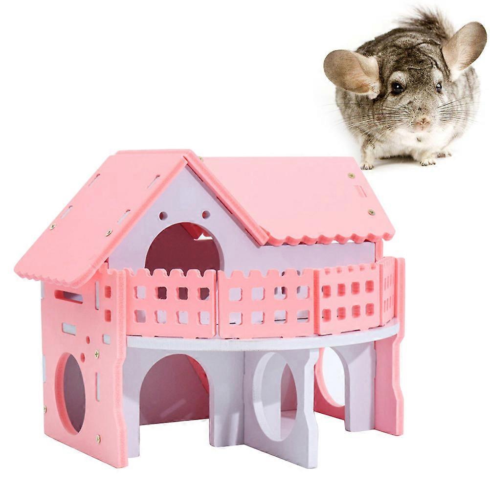 Hamster Enrichment Toy, Versatile Wooden Ladder Enhancing Habitat Interactivity