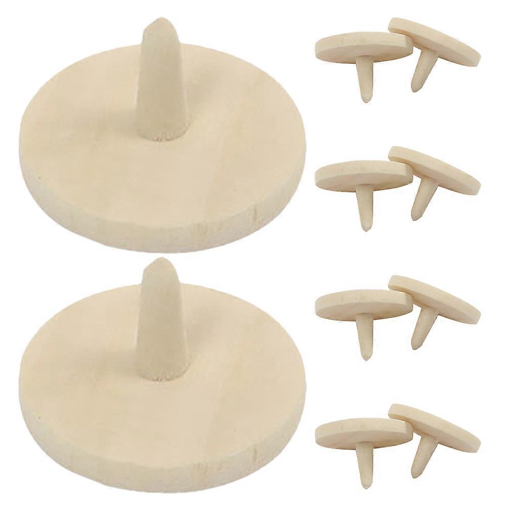 Here's a polished product description for your **10pcs Wooden Golf Ball Alignment Markers**:
**10pcs Wooden Golf Ball Alignment Markers – Durable