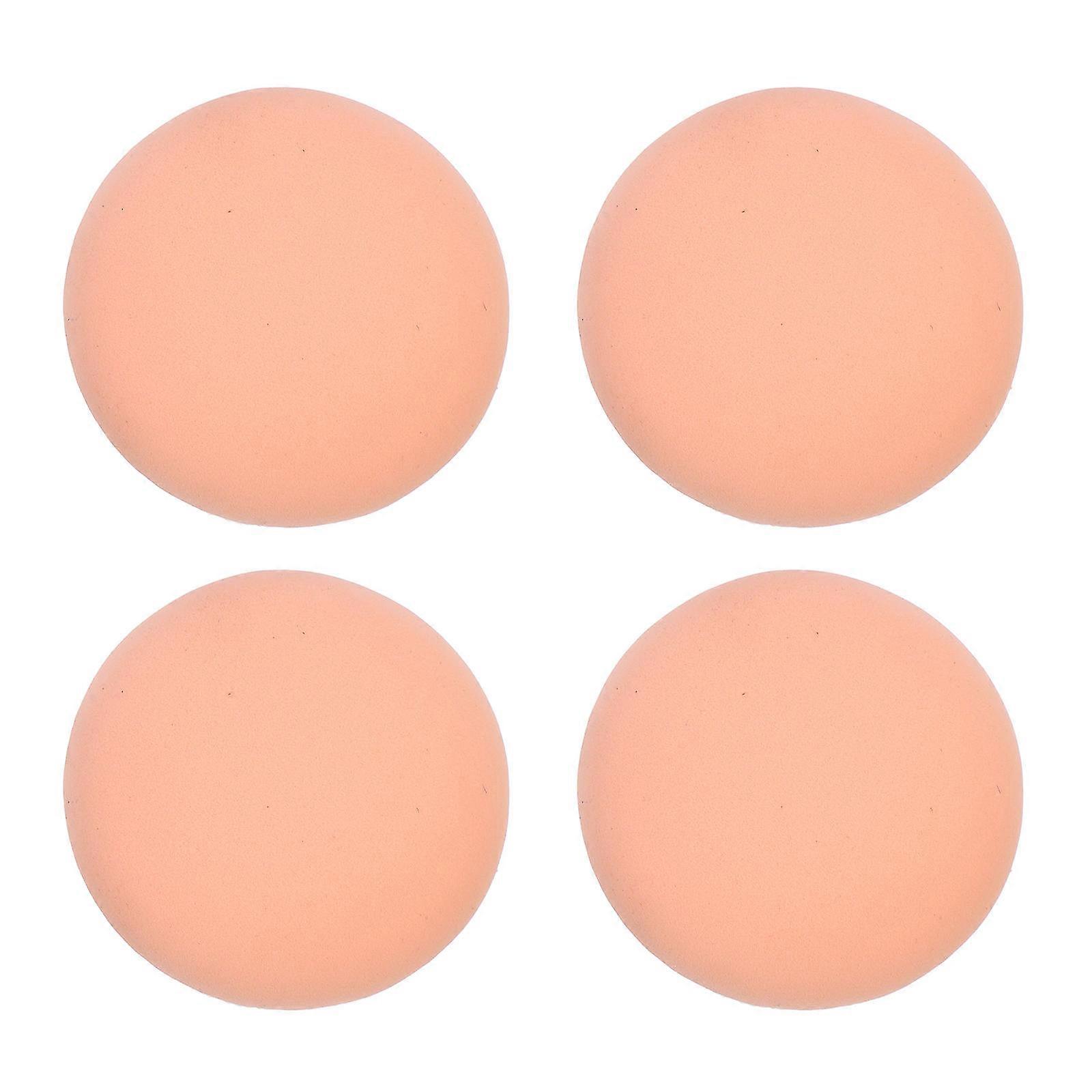 Powder Pads For Face Powder Round Makeup Accessories Home Use 5.4x5.4cm 4Pcs