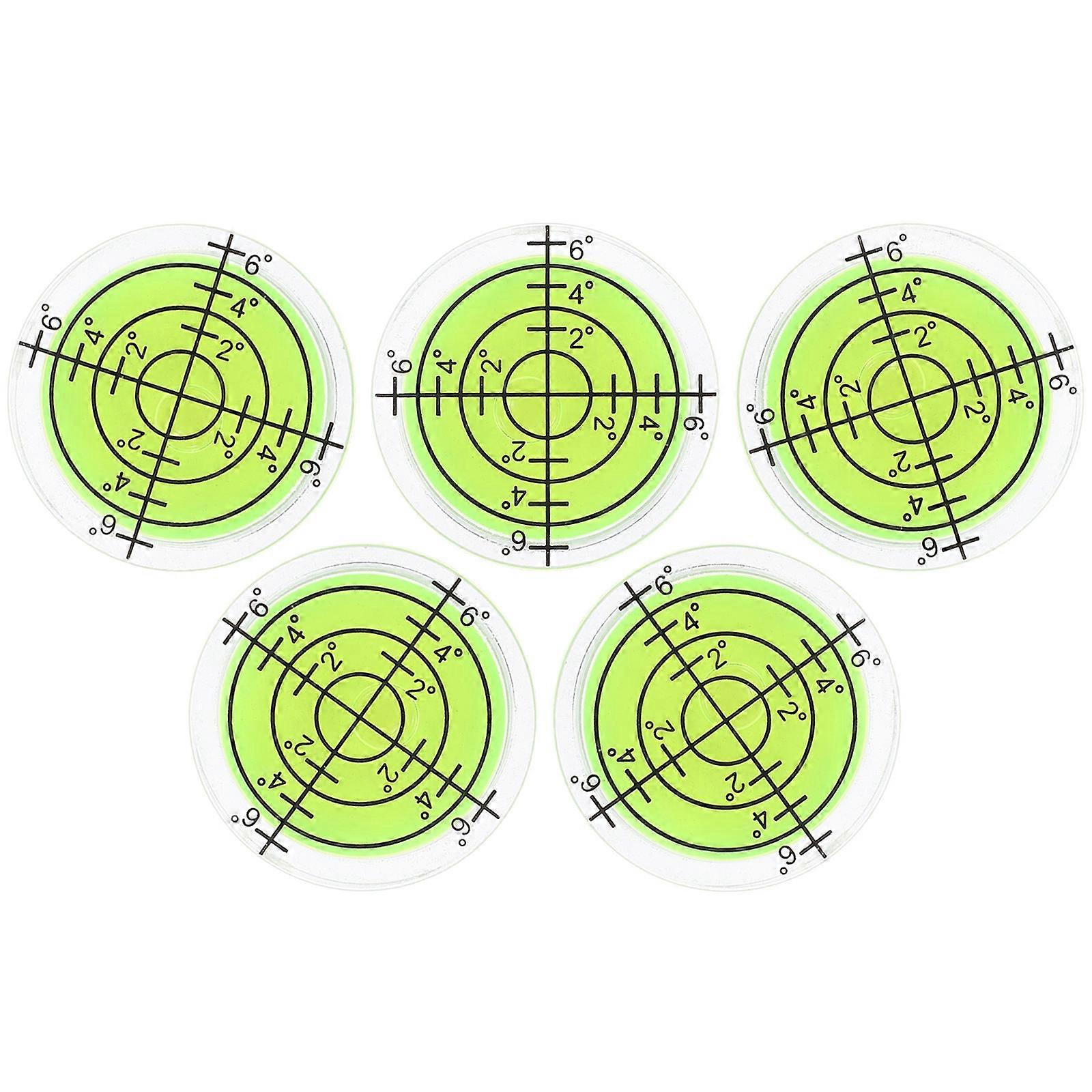 5pcs Portable Mini Bubble Level with Calibrated Markings for Accurate Home and Professional Use