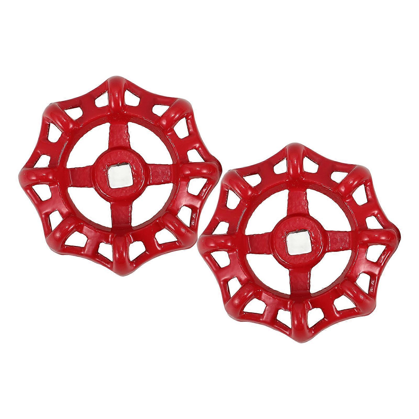 Replacement Valve Handle Spigot Handles Round Wheel Handles Garden 2Pcs