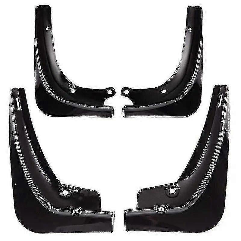 For Tesla Model 3 2016- 2021 Car Front Rear Mudguard Splash Protective Guards Abs Fender Flares Mudf