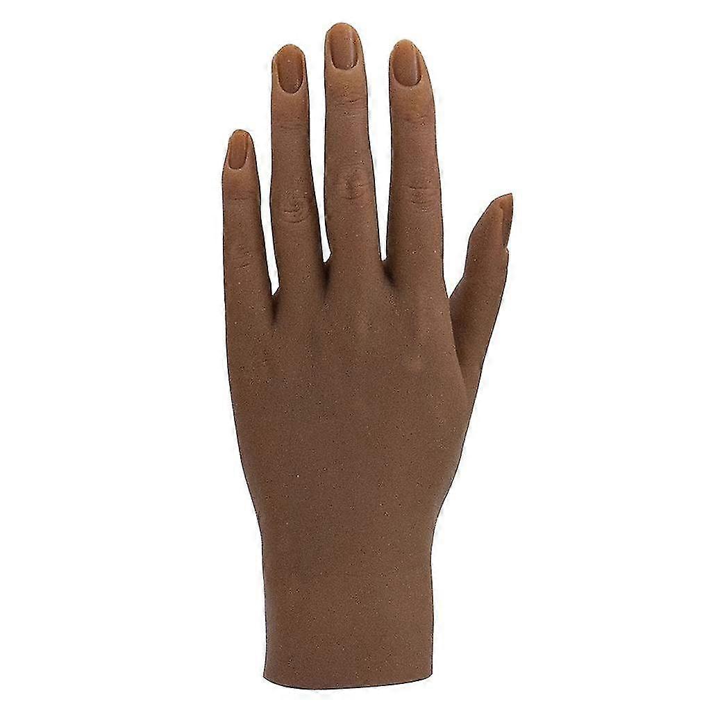 Nail Practice Hand for Acrylic Nails Flexible & Adjustable Hand E left
