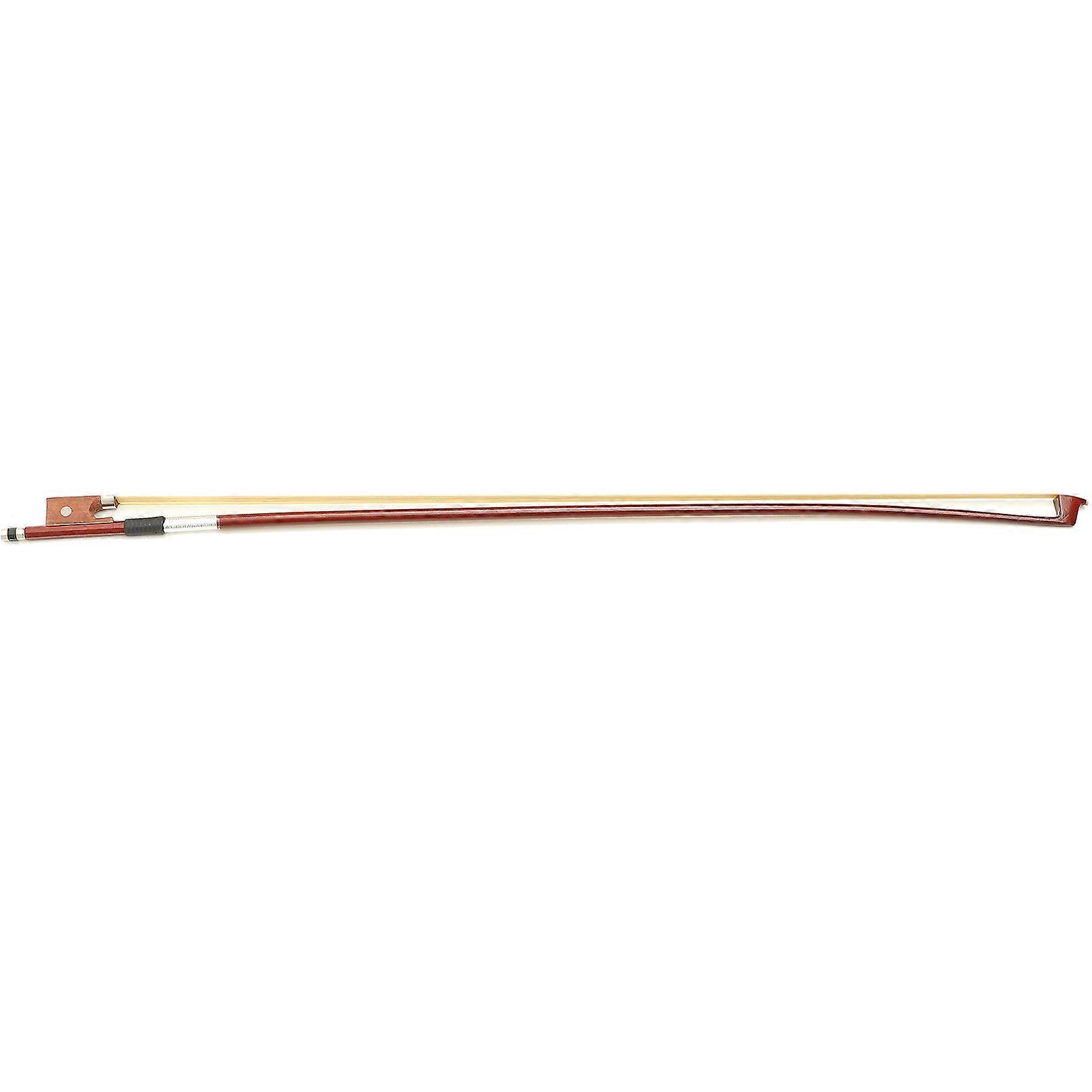 Solid Wood Violin Bow Violin Bow With Horsetail Hair Practice Performance Students Beginners 74x3cm Straight Simple 1Set