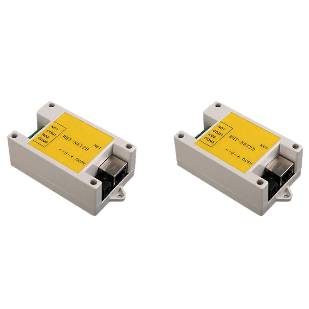 LAN Ethernet 2-Way Relay Board Delay Switch UDP Controller Relay