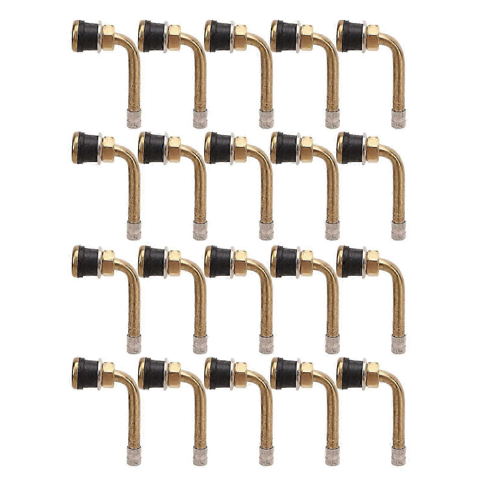 20PCS Scratch Resistant Tire Valve Stem Extension for Trucks, Trailers, and Recreational Vehicles