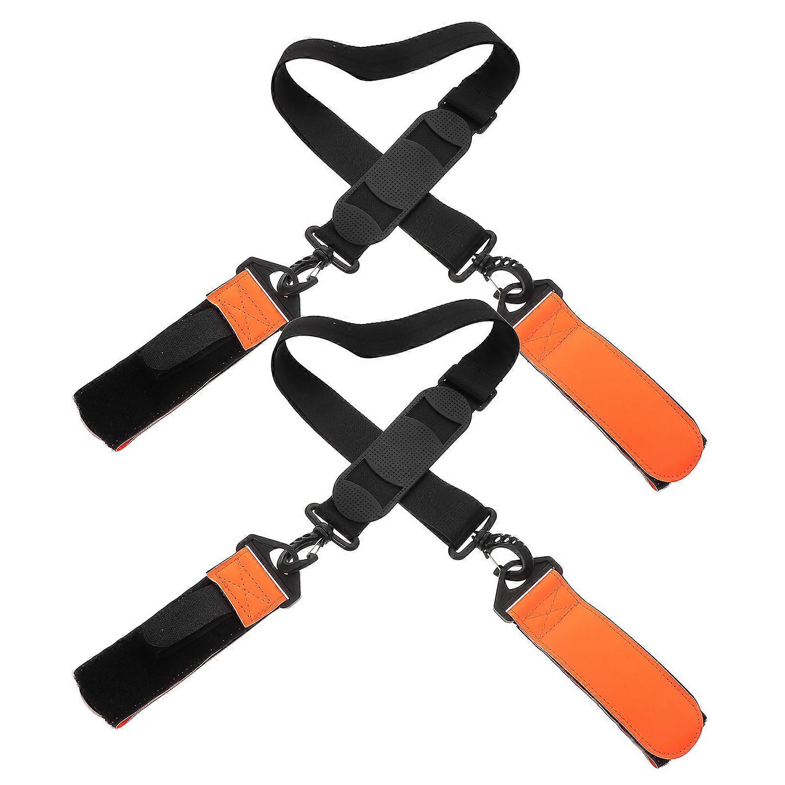 Snowboard Carrier Straps Carrying Ski Boards Nylon Snowboard Strap For Outdoor Sports 1Set