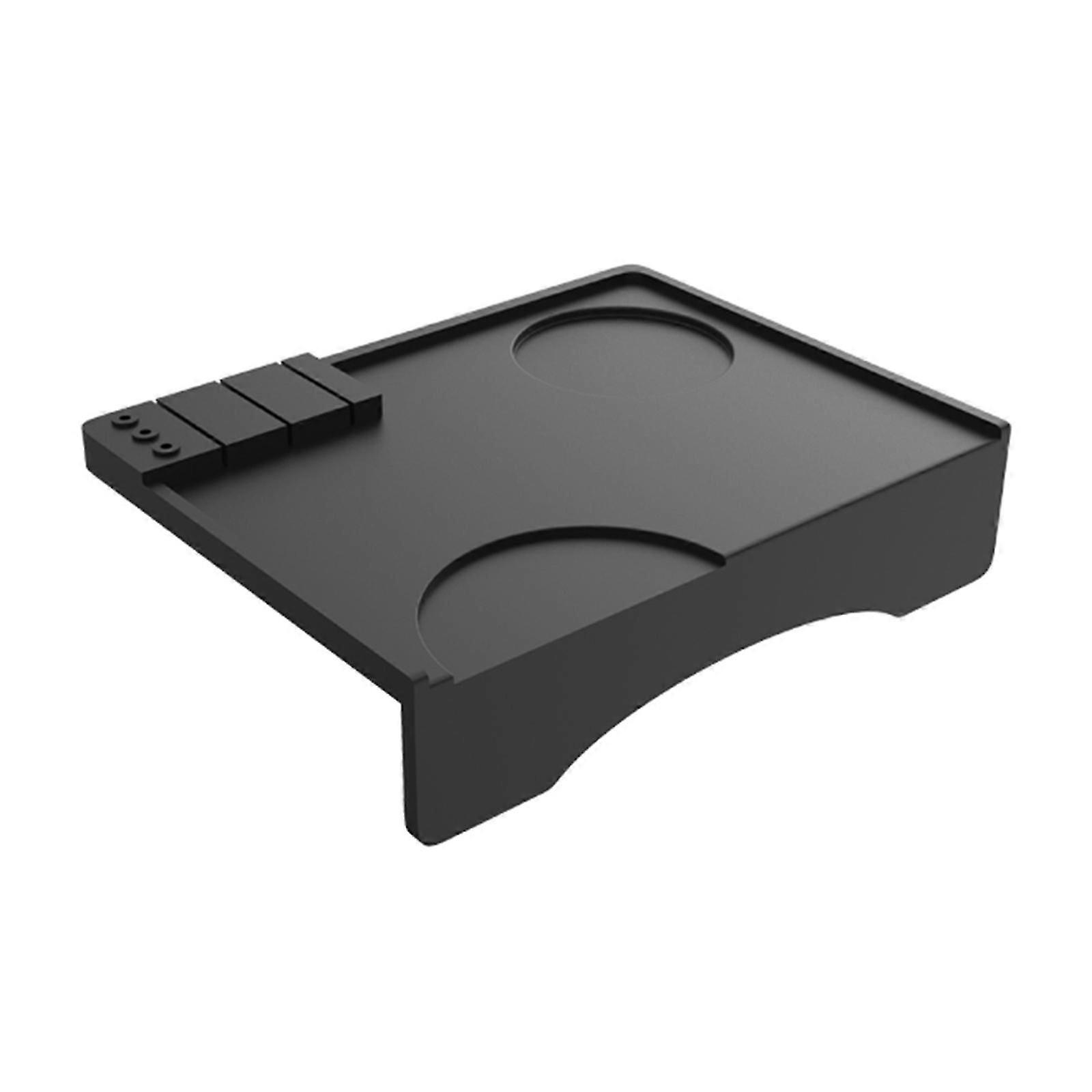 Tamping Pad Tamper Mat with Table Edges Protections Coffee Tamping Tool Practical Powder Press Pad Accessories Gray