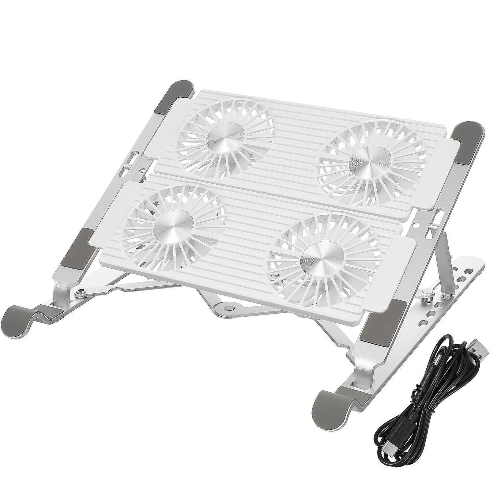 Laptop Riser Rectangular Shape Elevated Design Laptop Cooler Pad Gamers Professionals 1Set