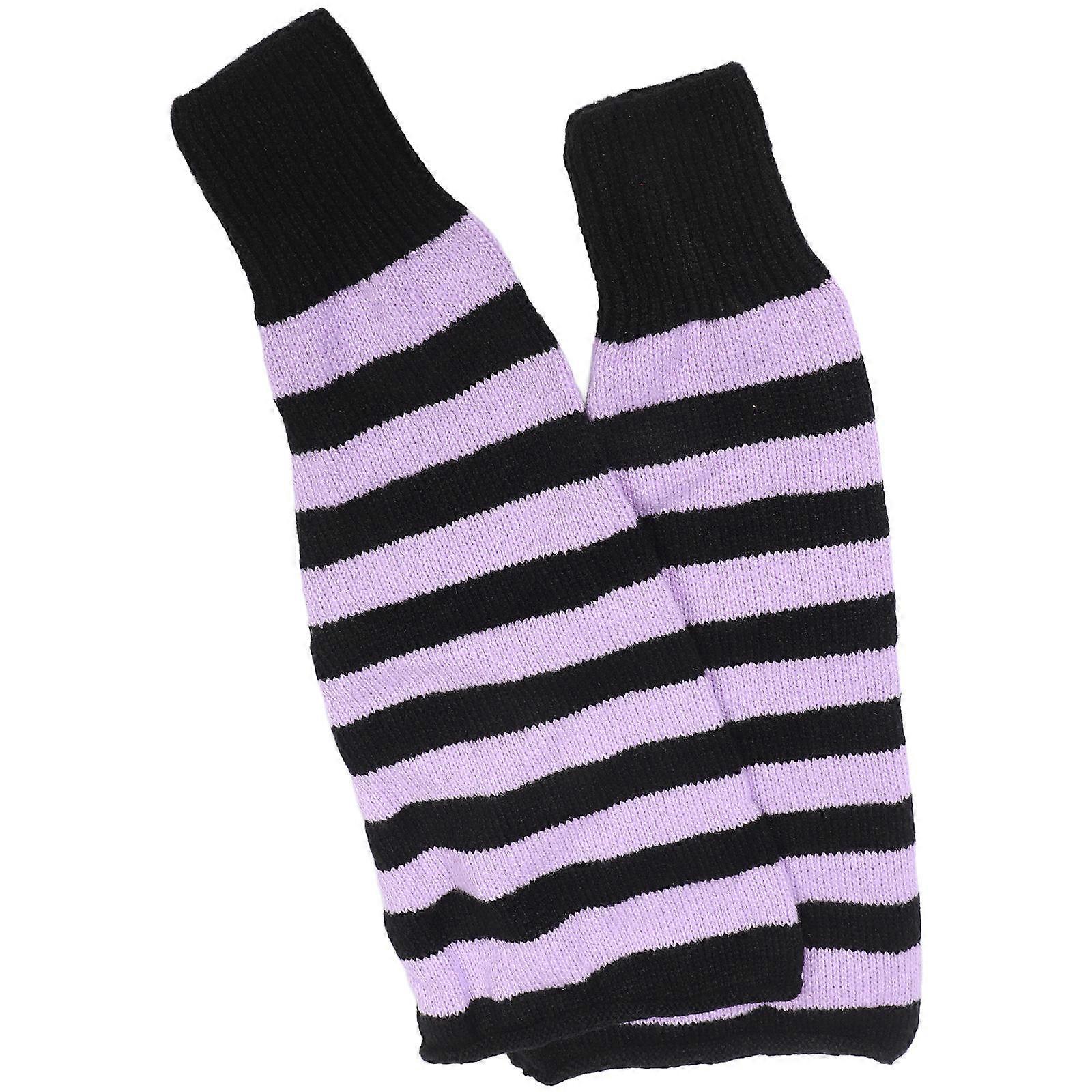 Decorative Leg Warmers for Girl Lolita Style Theme Parties Assorted Color Warmth 1 Pair