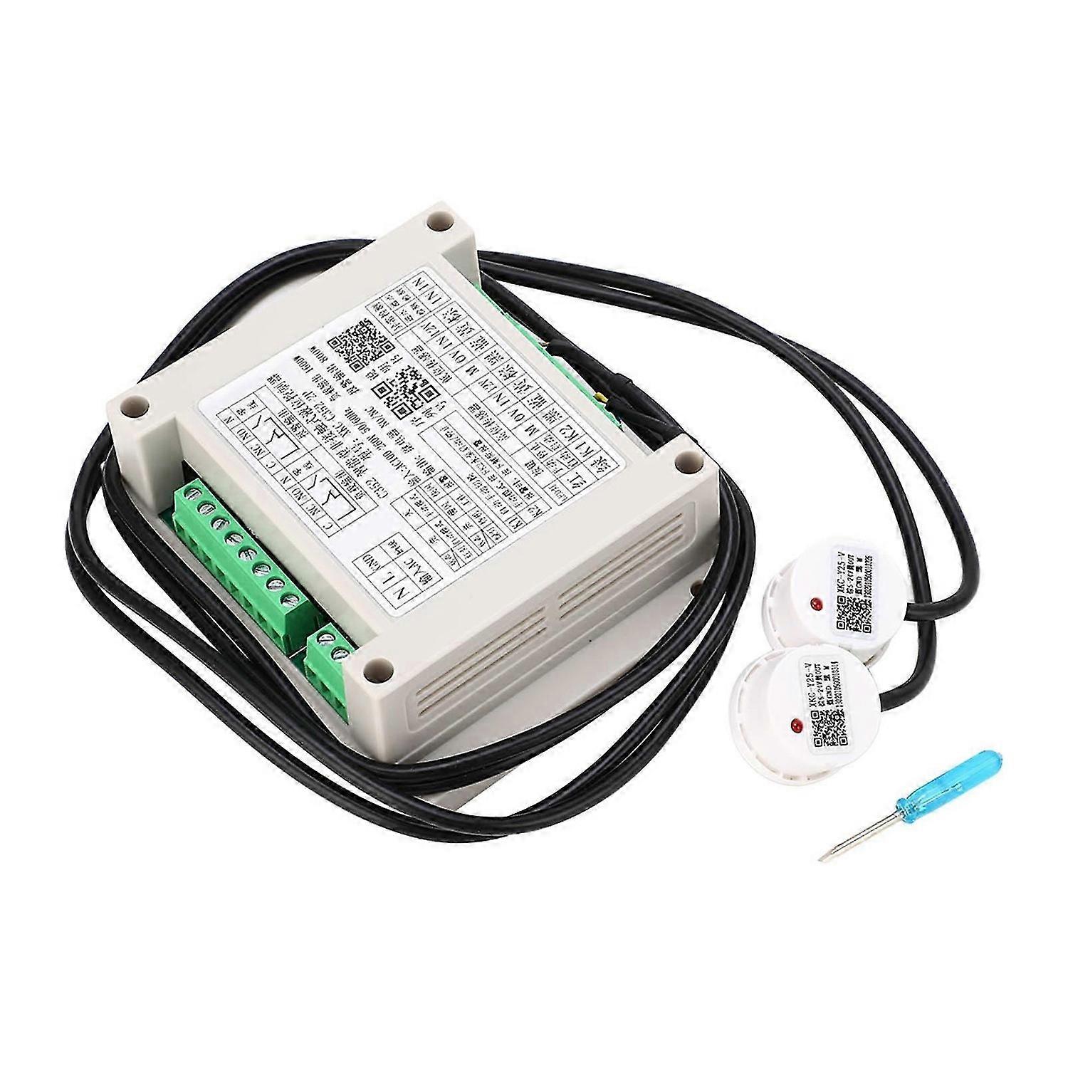 Non Contact Liquid Level Controller Sensitivity Adjustable Automatic Water Level Controller Sensor AC100260V