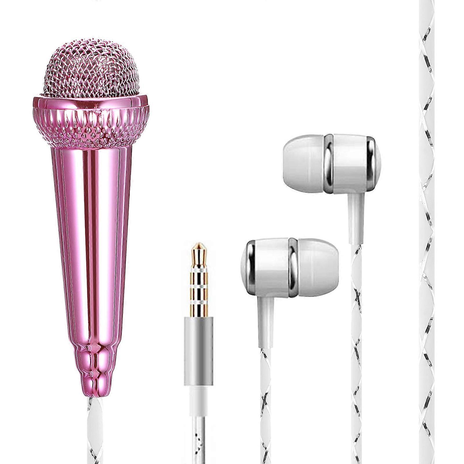 Microphone for Interviewing Plastic 5.8X1.8CM Portable Audio Recording 1Set