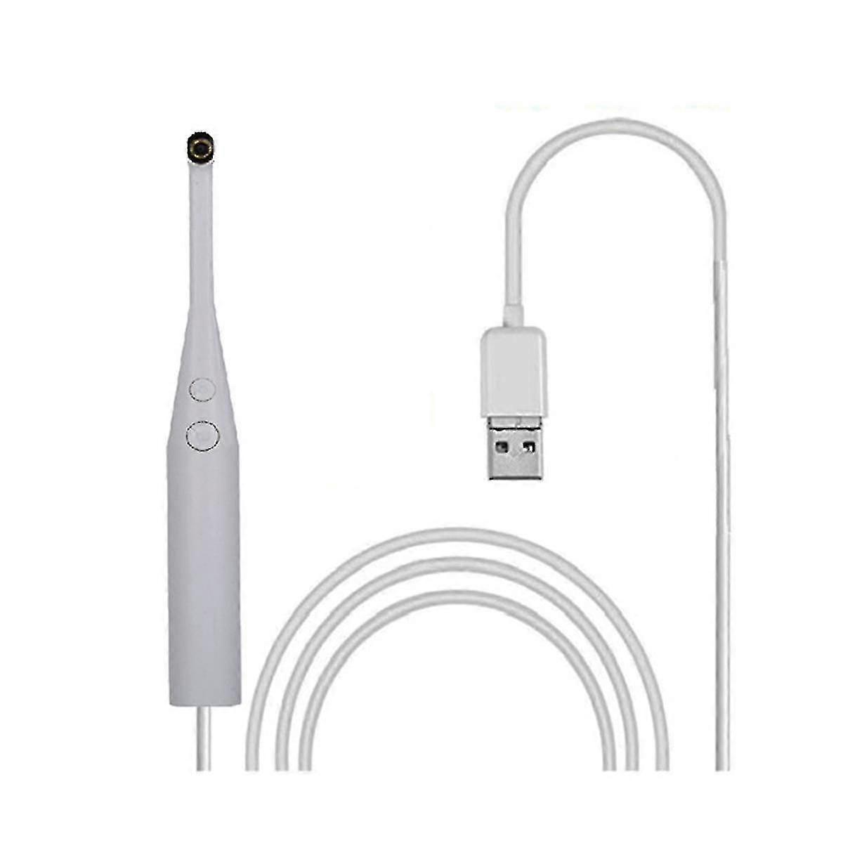 2MP 720p Dental Endoscope 6LED USB - Exam - Exam Camera (White)