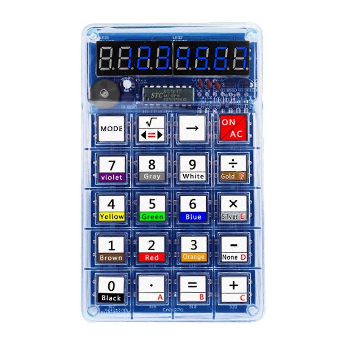 DIY Calculator Kit for Soldering Practice B