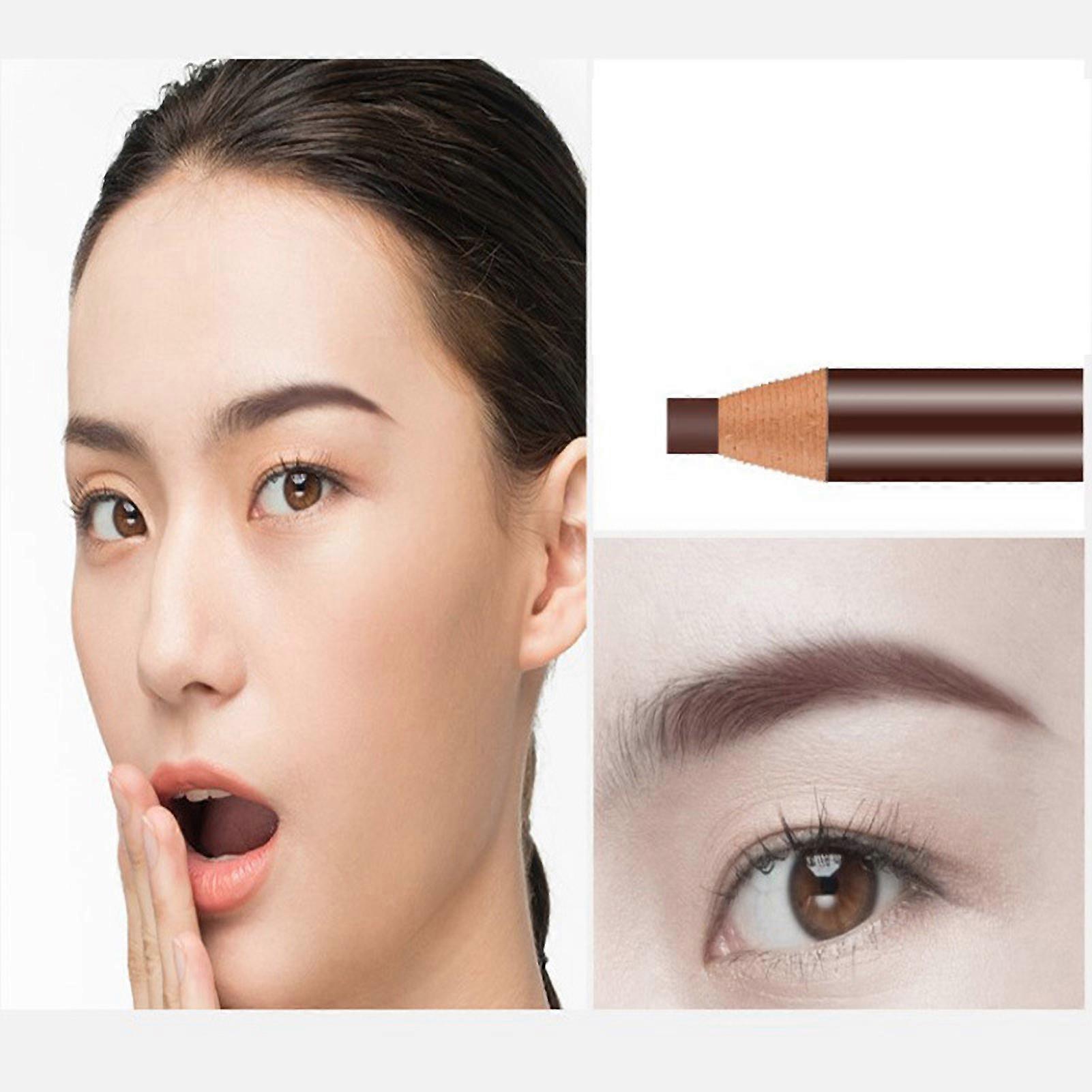 Multi Color Waterproof Sweatproof Non Fading Natural Durable Pull Cord Peel Off Eyebrow Pencil