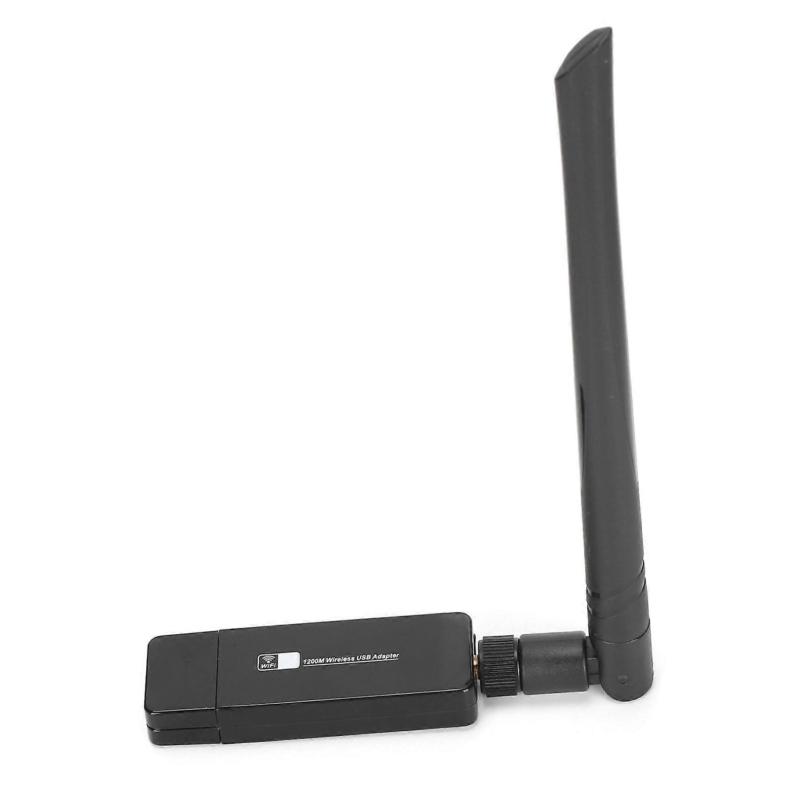 Network Card USB Wireless BT 1200M 5G DualBand Network Adapter with Antenna CD for Laptop Desktop
