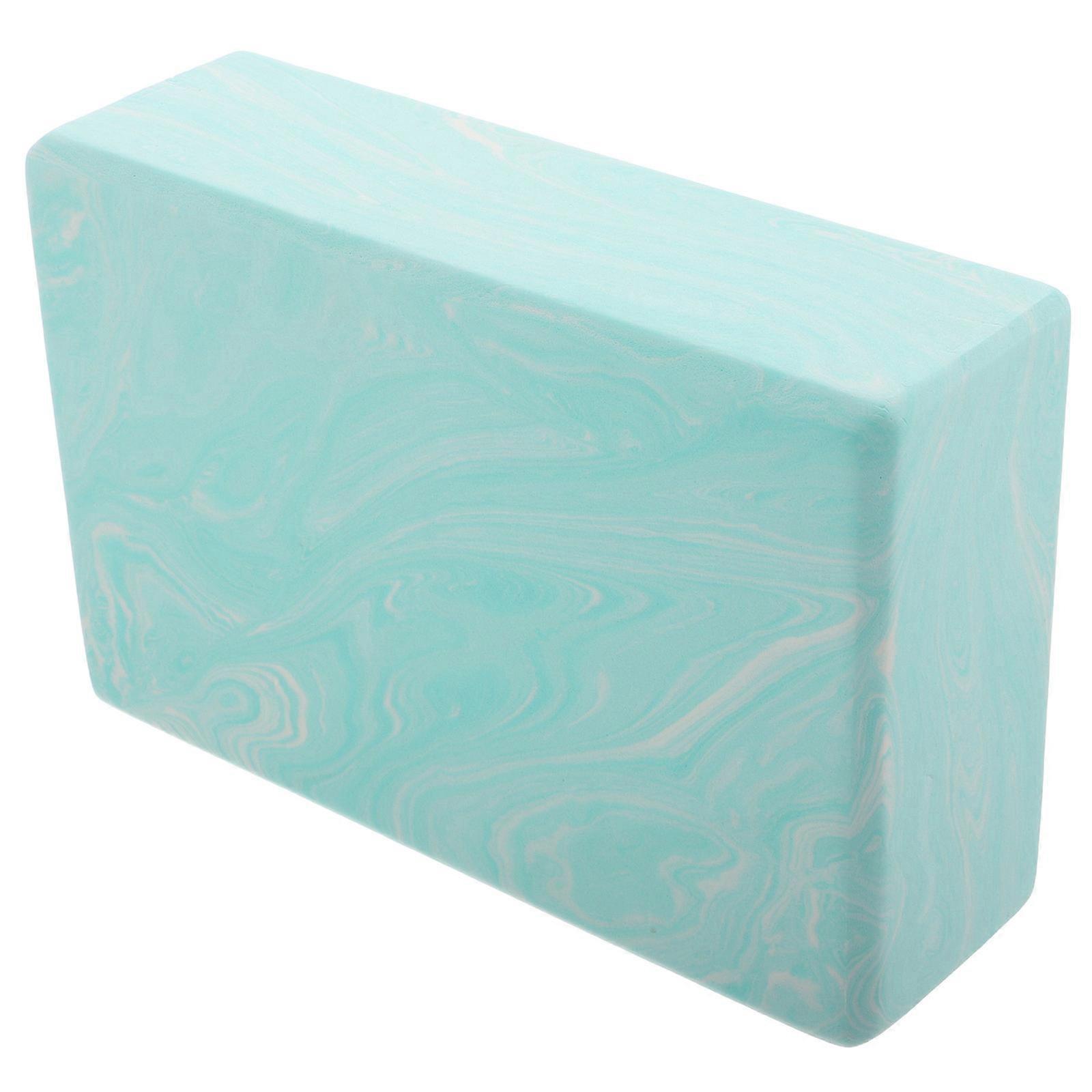 Non-Slip Yoga Blocks For Training EVA Foam Yoga Brick Tools Lightweight 23.00X15.00X7.50CM Green 1Pcs