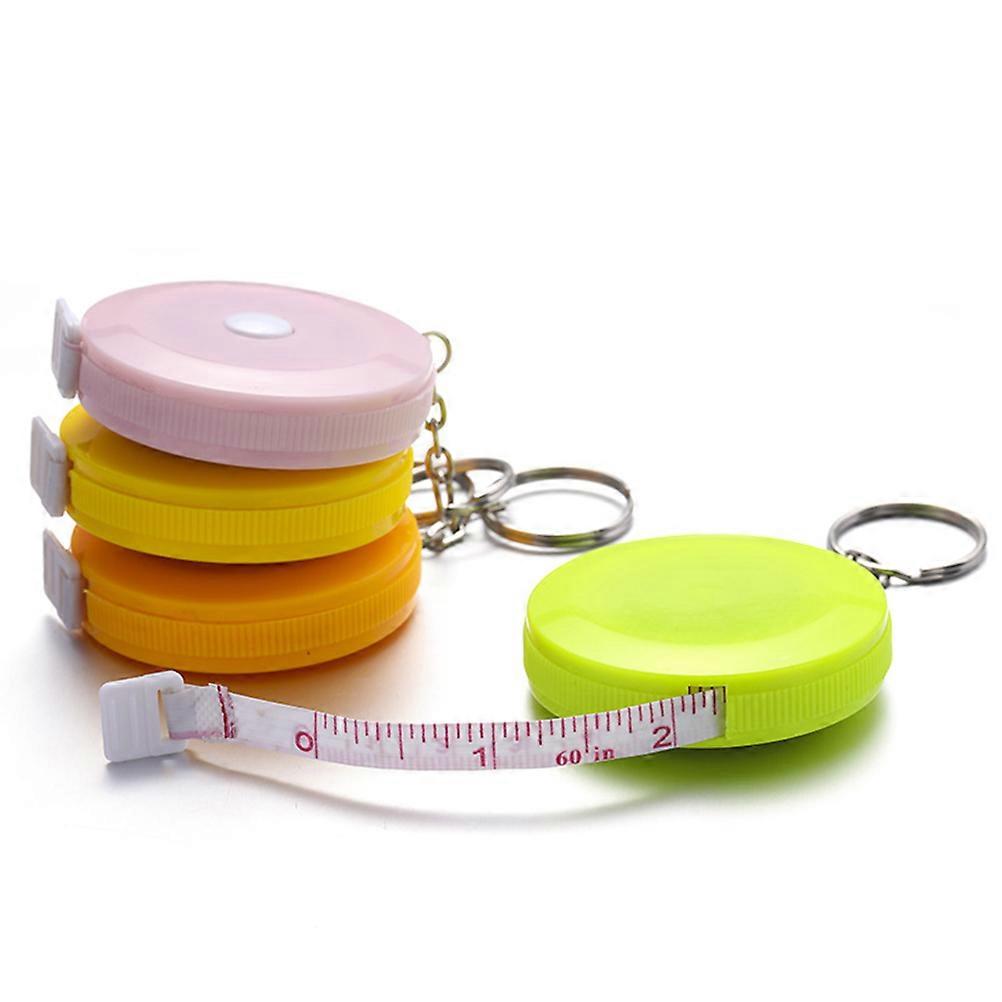 Tape Measure Mini High Precision Measuring Device for Outdoor Use 1Pack Yellow 150x3x2cm