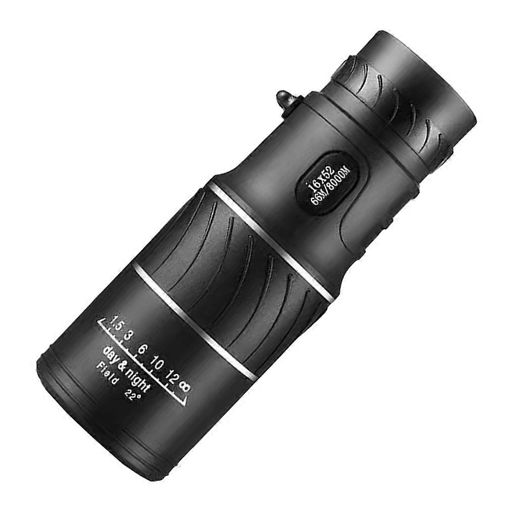 Stargazing Telescope Monocular Telescope Handheld Stargazing Wildlife Observers 16X52 1 Set